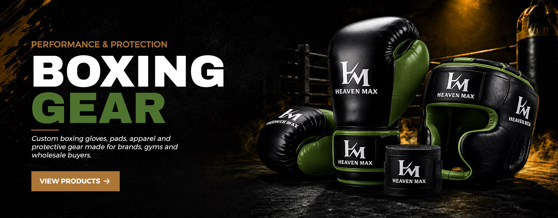Boxing Gear Banner