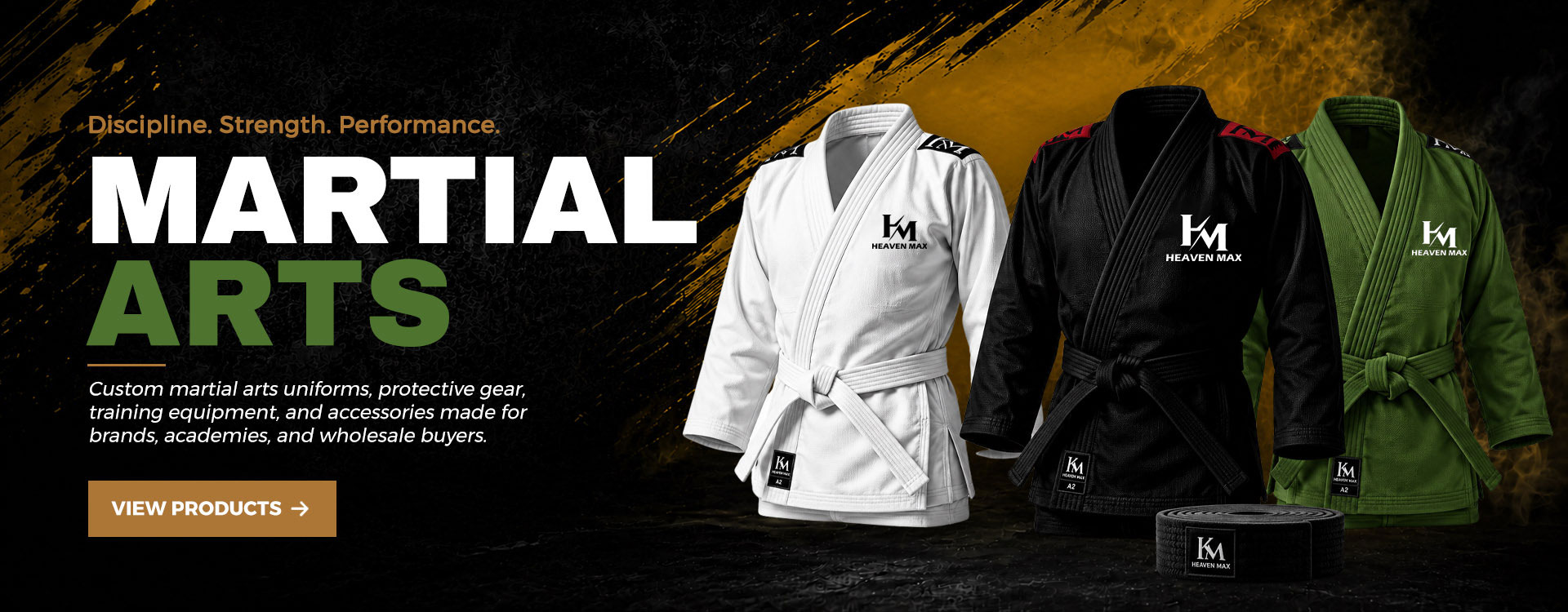 Martial Arts Banner