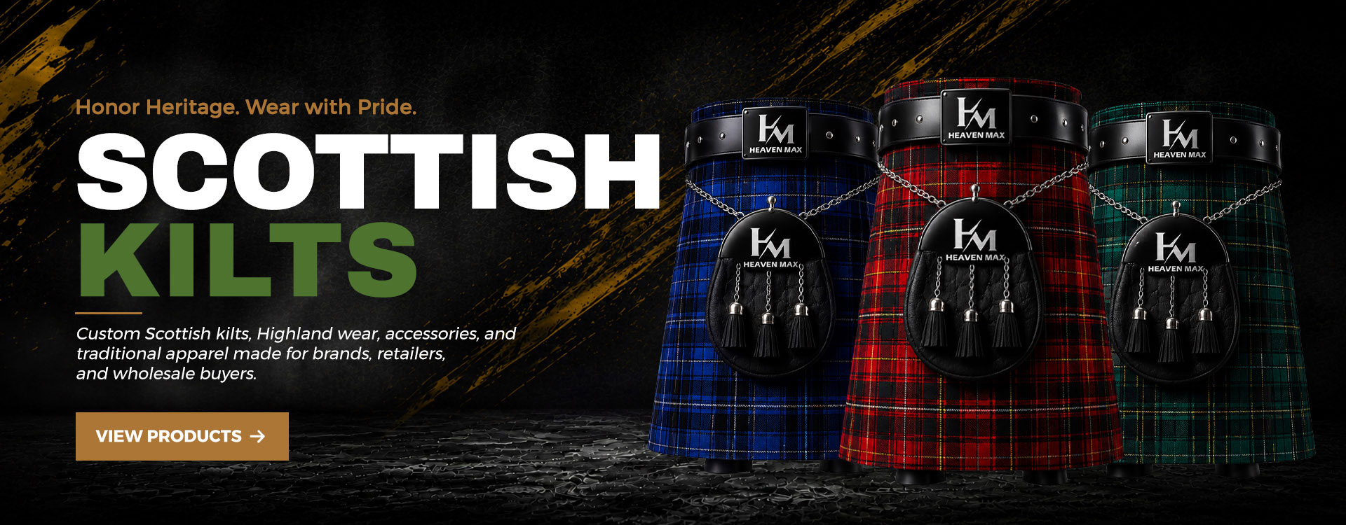 Scottish Kilts Banner