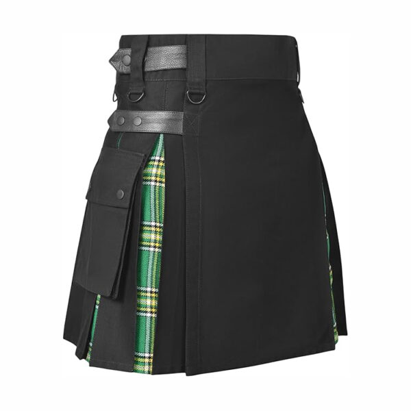Women’s Irish Hybrid Kilt – Plaid Mini Skirt for Golf, Highland Games & Casual Wear