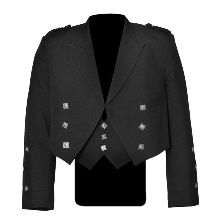 Prince Charlie Kilt Jacket – Timeless Scottish Elegance with Classic Design & Premium Quality of Our Kilt Jacket for Prestigious Formal and Scottish Costume Men for Occasions