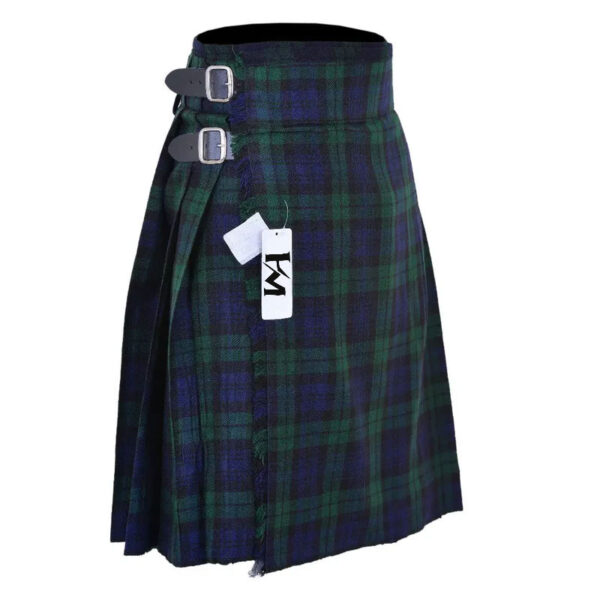 Men’s 5 Yard Scottish Tartan Kilt, Highland Wedding Kilt, Blue Ramsay Tartan Kilt