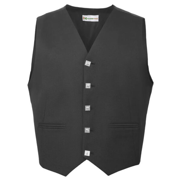 Scottish Formal 5 Buttons Kilt Waistcoat/Vest