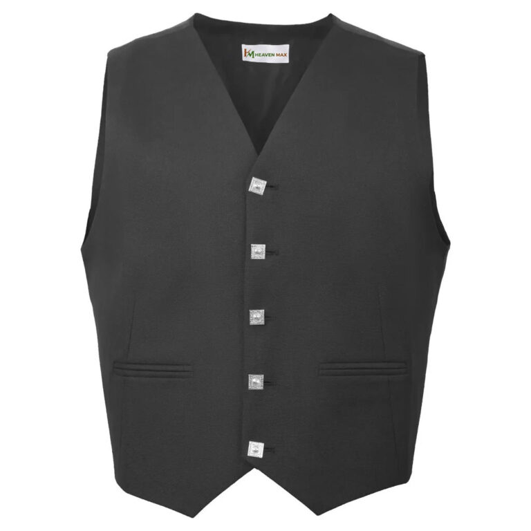 Scottish Formal 5 Buttons Kilt Waistcoat/Vest