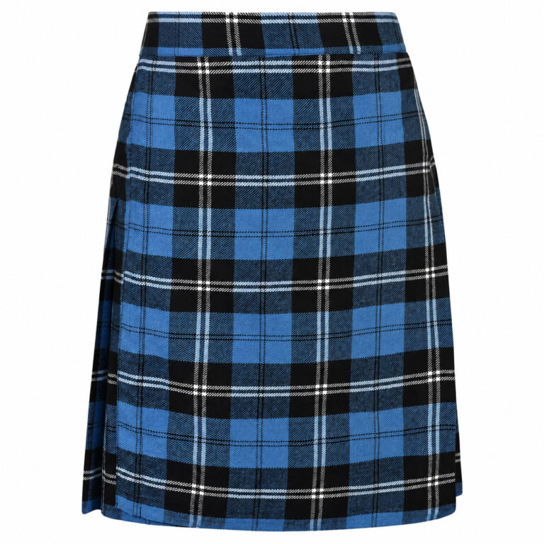 Men’s Kilt for Sports, Our Golf Kilt Perfect for Traditional Scottish Clothing, Blue Ramsay Tartan Kilt