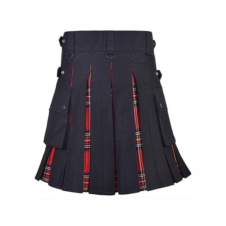Women’s Royal Stewart Hybrid Kilt – Plaid Mini Skirt for Golf, Highland Games & Casual Wear