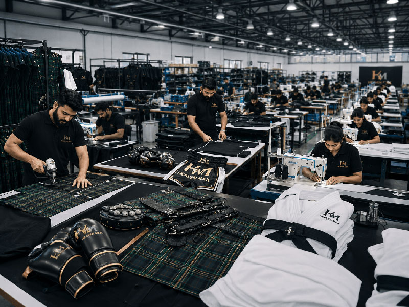 Factory production floor