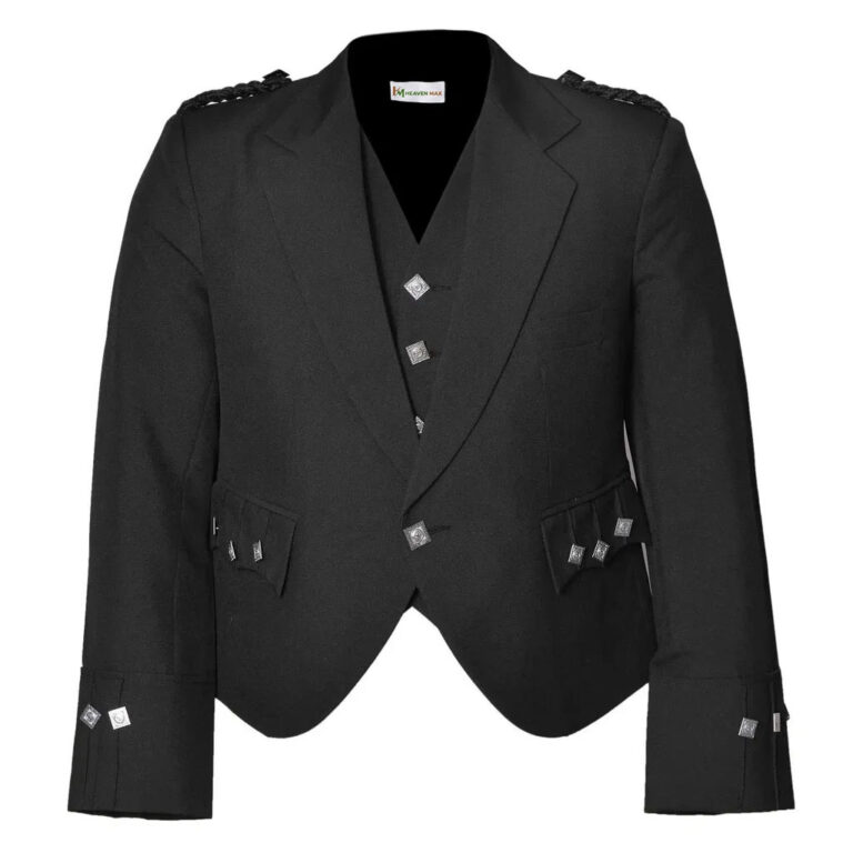Scottish Formal 5 Buttons Kilt Waistcoat/Vest
