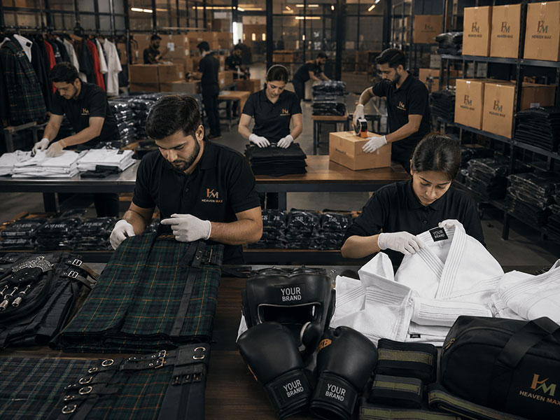 Quality inspection and packing